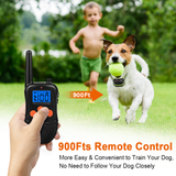 Dog Training Collars 300M Remote Electronic shock With LCD Screen Display Rechargeable 100 Levels Pet Dog Collars accessories