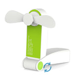 USB Mini Fold Fan Electric Portable Hold Small Air Cooler Originality Charging Household Electrical Appliances Desktop