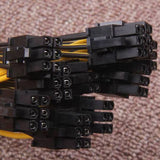 10Pcs S7 S9 to 5X PCI-E PCIe 6Pin GPU Graphics Card Splitter Power Cable BTC Miner Bitcoin S11 T9+X10 L3+A3 A841 M3 P3