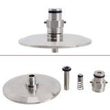 3"Tri Clamp to Pin Lock Post Gas Liquid Post SS304 Sanitary Brewer Fitting 91mm OD ferrule