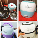 220V Portable Electric Rice Cooker Mini Electric Heating Box Good Quality Electric Lunch Heating Cooker Box EU/AU/UK/US Plug