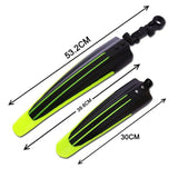 New Road Bicycle MTB Fenders Adjustable Mountain Bikes Front/Rear Mud Guards Wings Lenght 30*39.6cm Cycling Fenderset Bike Parts