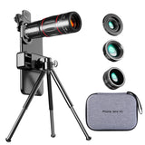 2022.Phone Camera Lens Kit, 28X Telephoto Lens + 20X Macro Lens+ 0.6X Wide Angle Lens + 198° Fisheye Lens
