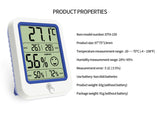 Household Indoor Baby Room Thermometer Hygrometer Electronic Wall-mounted Digital Temperature Humidity Meter