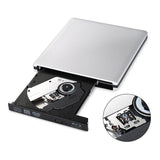 USB3.0 aluminum alloy external optical drive, Blu-ray burner, external notebook desktop, compatible with WIN7/WIN8/WIN10