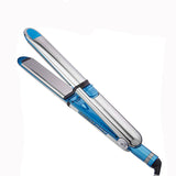 LDY Professional Hair Straightener Curler Hair Flat Iron Negative Ion Titanium Hair Straighting Curling Iron LED Display Screen