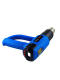 220V Industrial Grade Digital Display Heat Hot Air Gun Electric Hair Dryer Sticking Automobile Film Shutdown Delay