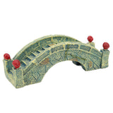Aquarium Artificial Grass Seed Aquarium Landscaping Bridge Fish Tank Resin Bridge for Fish Tank Landscaping Decoration