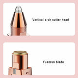 Protable Mini Electric Eyebrow Trimmer Lip Face Hair Razor Epilator Pen USB Rechargable Hair Remover Eyebrow Shaver