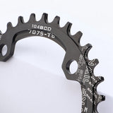 Lightweight Folding Bike Crankset 104BCD Chainring Bicycle 170mm Parts