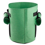 Seedling Ventilation Felt Moistureproof Double Door Potato Tomato Plant Grow Bag With Flap Container Vegetable Garden Supplies