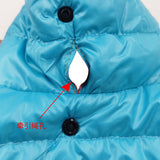 Pet Clothes Autumn/winter Cotton Clothes with Hood Dog Clothes Teddy Puppy Warm Two-legged Cotton Coat Pet Supplies