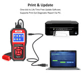 KONNWEI KW850 obd2 auto diagnostic scanner Full OBD 2 OBDII Code Reader Scanner Car diagnostics tool can one click I/M readiness