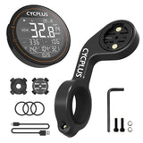 CYCPLUS Bicycle Computer Wireless Bike Mounting Holder with Wireless GPS Bike Computer IPX6 Bicycle Compute Cycling Speedometer