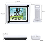 1Pcs LCD Weather Station Temperature meter Humidity Monitor Digital Thermometer Hygrometer For Home Office
