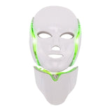 7 Colors Led Facial Mask Led Household Spectrometer Face Mask Machine Light Therapy Acne Mask Neck Beauty Led Mask