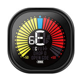 Cherub WST-670 Rechargeable Guitar Tuner Clip on Tuner LCD for Chromatic Tuning Guitar Violin Ukulele Guitar Accessories