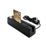 For ZCS160 4 in 1 Magnetic Stripe Credit Card EMV IC Chip RFID PSAM Reader Writer Digital Memory Card Reader Multifunctional