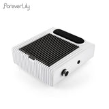80W Adjustable Suction Nail Dust Collector Strong Nail Dust Vacuum Cleaner Nail Art Salon Manicure Machine With Reusable Filter
