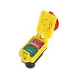 250V 16A IP54 Start Stop Switch No Volt Release Switch With Emergency Stop Push Button Electromagnetic On Off Switch