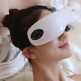 Electric Air Pressure Heating Eye Massager Glasses Wireless Rechargeable Eye Face Fatigue Stress Relief Dark Circle Removal