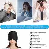 Wholesale Link 1-3PCS Migraine Ice Head Wrap Headache Relief Hat Cold &amp;Hot Therapy Migraine Relief Cap Ice Pack for Head Massage