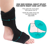 Adjustable Plantar Fasciitis Night Splint Foot Drop Orthosis Stabilizer Brace Support Night Splints Pain Relief Ankle Support