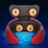 Multifunctional USB Charging 4D Magnetic Therapy Electric Neck Massager Cervical Massage Stimulator Pain Relief Health Care Tool
