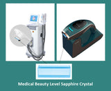 Unlimited Flashes Sapphire Ice Cooling IPL Hair Removal Handset Painless Laser Skin Rejuvanation Beauty Machine