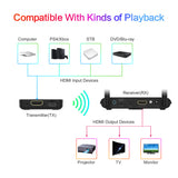 HDMI-Compatible Wireless Video Audio Transmitter and Receiver kit 4K 30Hz 60M Wireless HD Extender For Camera TV Laptop