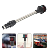 1Pc Durable Bicolor Practical Boat Pole Light Boat Accessory Boat Navigation Light