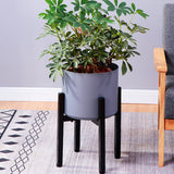 Plant Stand Balcony Iron Art Bonsai Modern Freestanding Easy Install Living Room Display Rack Flower Pot Holder Indoor Floor