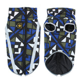 New style pet clothes autumn and winter windproof padded warm dog coat big dog pet ass pet clothing