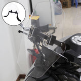 Motorcycle Motorbike Clear Windshield Windscreen Wind or Easy Install