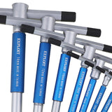Metric T Handle Allen Wrench T-Handle Hex Key with Speed Sleeves Fast Spinning Sliding Top Handle L or T Shape 12mm