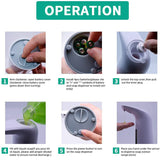 400ML Automatic Soap Dispenser Hand Free Touchless Sanitizer Bathroom Dispenser Smart Sensor Liquid Soap Dispenser For Bathroom