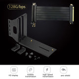 PCI-E 3.0 X16 Extension Cable+ Gaming Graphics Card Mounting Bracket