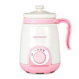Production Of Ceramic Health Mini Travel Electric Stew Pot Water Cup Heater OEM