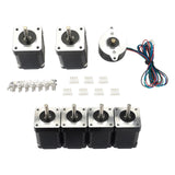 7x NEMA17 Stepper Motor Kit 42+36 2 Phase 1.8 Degree for  Extruder Replace.