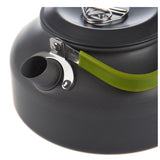 HAEGER-0.8L Portable Ultra-light Outdoor Hiking Camping Survival Water Kettle Teapot Coffee Pot Anodised Aluminum