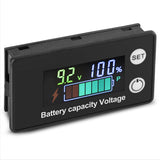 8-100V Auto Car Motorcycle Lead-acid Lithium Battery Capacity Voltage Tester Percentage Meter Car Battery Detector Tester