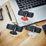 Car Interior Accessories Car Air Freshener Solar Airplane Model Center Console Decoration Cool Style Car Perfume Fragrance