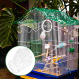 1pc Bird Cage Outside Hanging Bathing Box Plastic Small Bird Parrot Bathtub
