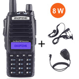 Baofeng UV-82 Walkie Talkie Real 8W Portable Radio Dual PTT Two-way Radio Vhf Uhf Amateur Radio Receiver UV82 Better than UV5R