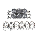 VR6 3.6L Engine Pistons &amp;Rings Kit Fit For VW Phaeton Passat Touareg Skoda Superb For Porsche  Cayenne 03H198151B