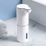 Liquid Foam Soap Dispensers Bathroom Smart Washing Hand Machine With USB Charging White High Quality ABS Material