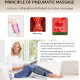 4 Modes Wireless Leg Air Compression Massager Smart Foot Air Pressure Massage Electric Leg Calf Pain Relief Acupressure Device