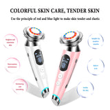2021 NEW RF Photon Therapy Face Eye Viration Massager Face Lifting Tightening Beauty Machine V Face Wrinkles Removal Tools