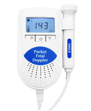 Fetal Doppler AngelSounds Home Use For Baby Heart Rate Monitor Pocket Ultrasound Prenatal