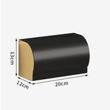 Bathroom Hardware Kit Punch-Free Triangle Space Aluminum Bathroom Shelf Towel Rack Hook Rack Black Gold Tissue Box Toilet Brush